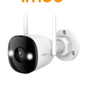 Camara IMOU Bullet 2E 5Mp (IPC-K3DN-5H0WF) - Cámara IP Bullet WiFi de 5MP tiene micrófono integrado, 102° de visión, H.265, lente de 2.8mm, detección de humanos, IR 30m, IP67 y ranura MicroSD