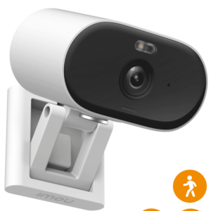 IMOU VERSA (IPC-C22FN-C) -Cámara IP WiFi IMOU VERSA de 2 MP, con lente de 2.8 mm y 97°d apertura, ofrece compresión H.265, audio bidireccional, sirena, visión nocturna de 20 m, ranura MicroSD, detección de humanos y certificación IP65