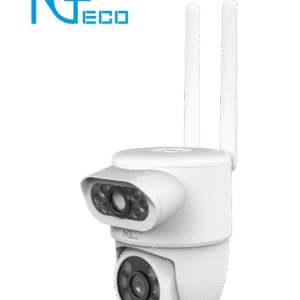 NGTECO NGSH01C8AN- Cámara PTZ WiFi , 4MP , Lente Dual , Monitoreo 2 Áreas , Detección Humana , Audio 2 Vías ,Paneo y Tildeo ,Almacenamiento Local y en la Nube