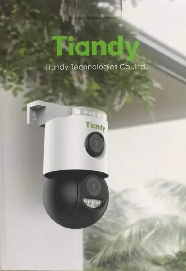 Cámara Tiandy wifi 6mp Lente Dual Colormaker Motorizada audio 2 vías microsd - Image 5
