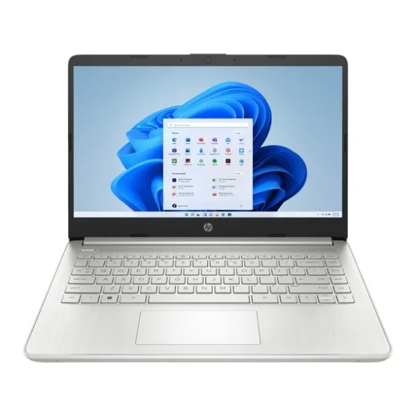 Laptop HP 14-DQ0532LA Intel Celeron N4120 4GB 128GB SSD HD W11H Plata A1UC2LA (EQUIPO NUEVO)