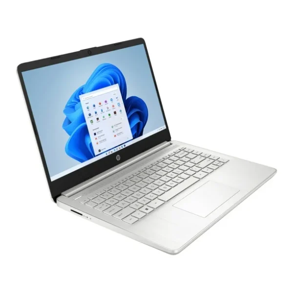 Laptop HP 14-DQ0532LA Intel Celeron N4120 4GB 128GB SSD HD W11H Plata A1UC2LA (EQUIPO NUEVO) - Image 2
