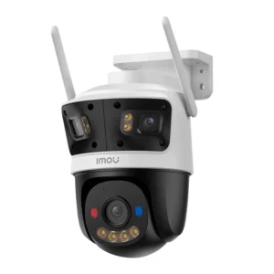 Cámara IMOU IP WIFI 3 Lentes 11MP triple Smart Color 2 lentes Fijos de 3mp + 1 Lente PT 5mp Dual MICROSD 512GB c/u / Disuasión Activa Audio Bidireccional - IMOU - IPC-S7UN-11M0WED