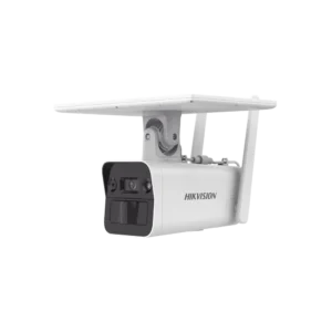 Cámara Solar HIKVISION IP All in One / Doble Detección (Radar + PIR) / Bala IP 4 Megapíxel / Lente 4 mm / Panel Solar / Batería de Respaldo de Litio 10Ah (Hasta 11 Días) / Conexión 4G / Audio de Dos Vías / - DS-2XS2T41G1-ID/4G/C05S07