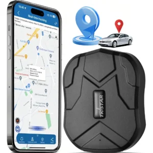GPS Imán, TKSTAR905b GPS Tracker ideal para vehículos, batería  de respaldo de 5000mah, programación e instalación incluida
