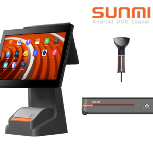 Terminal POS de Escritorio / Pantalla 15.6" Full HD (1920x1080) / Impresora Térmica 80mm 250mm/s / Android OS / 4GB RAM + 64GB / WiFi Dual Band